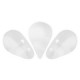 Les perles par Puca® Amos beads Crystal mat 00030/84100